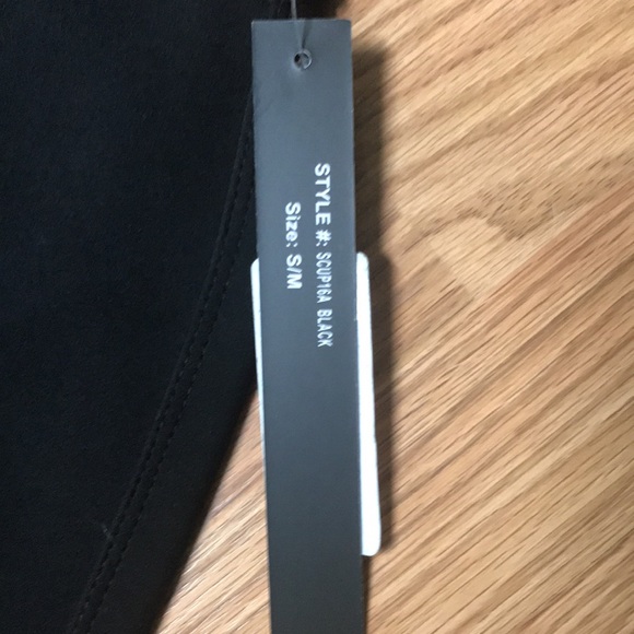 NWT New Mix Pull on pants/leggings- BLACK - Picture 4 of 9